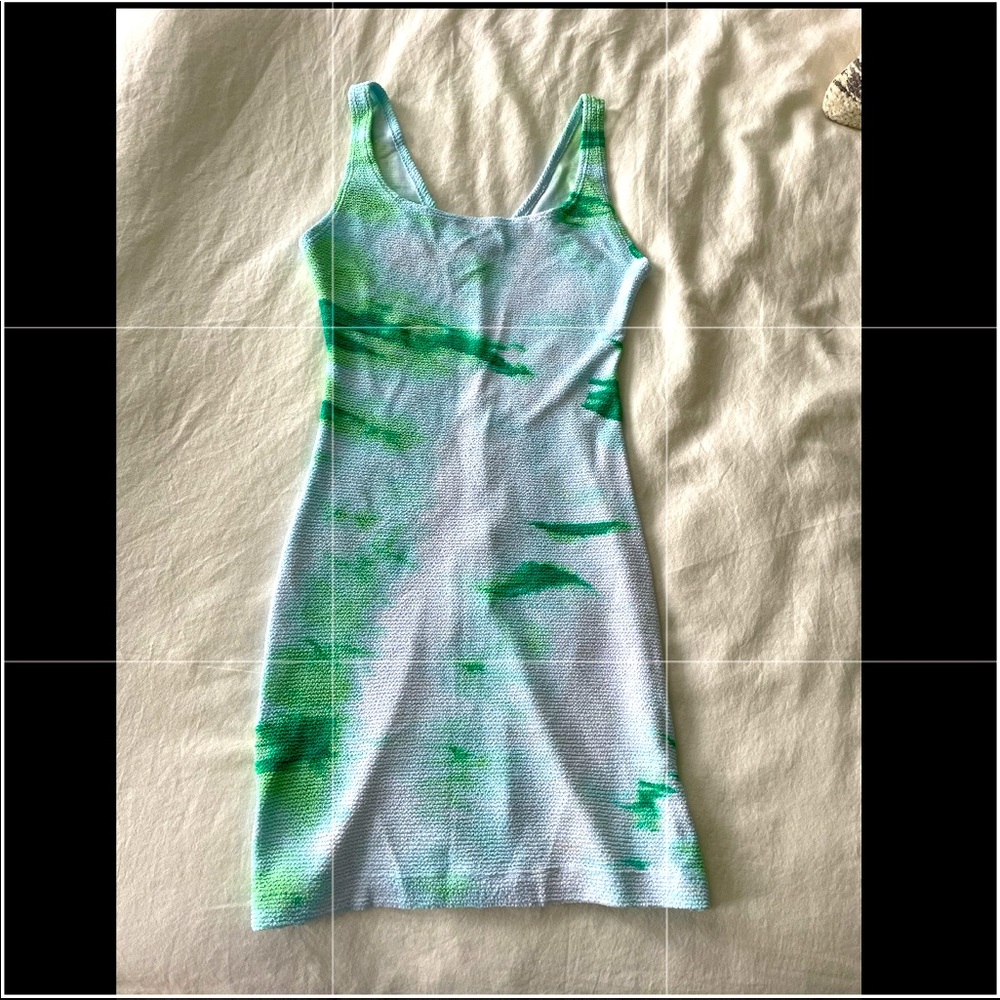 Booty by Brabandts Destination Mini Dress in tie dye.
